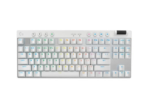 Logitech G 920-012149 keyboard Gaming RF Wireless + Bluetooth QWERTY English White