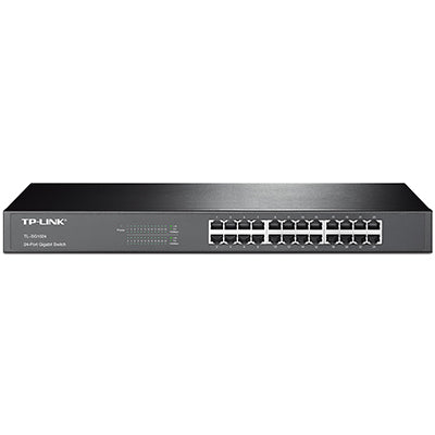TP-Link TL-SG1024 network switch Unmanaged L2 Gigabit Ethernet (10/100/1000) Black