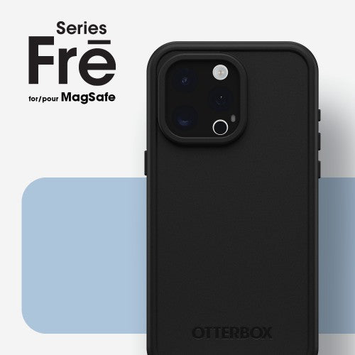 OtterBox Frē Series for iPhone 15 Pro Max, Black