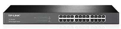 TP-Link TL-SG1024 network switch Unmanaged L2 Gigabit Ethernet (10/100/1000) Black