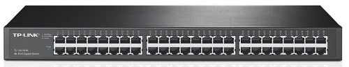 TP-Link TL-SG1048 network switch Unmanaged Gigabit Ethernet (10/100/1000) 1U Black