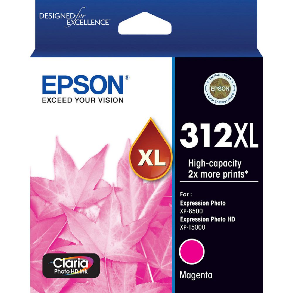 Epson 312XL Photo HD Ink Cartridge Magenta