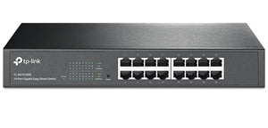 TP-Link TL-SG1016DE network switch Managed L2 Gigabit Ethernet (10/100/1000) Black