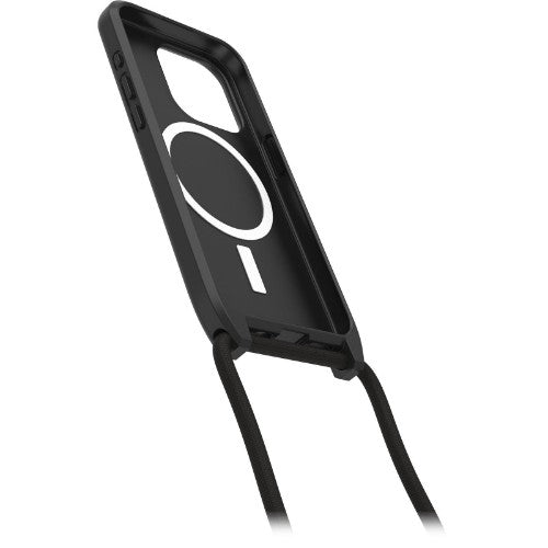 OtterBox React Series Necklace MagSafe for iPhone 15 Pro, Black