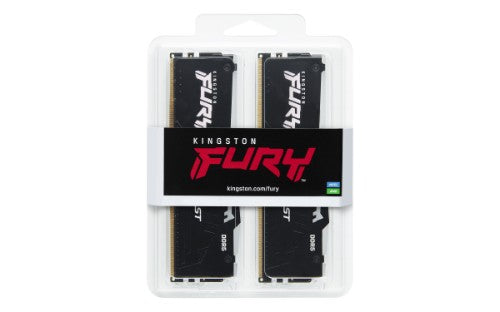 Kingston Technology FURY Beast 64GB 6000MT/s DDR5 CL36 DIMM (Kit of 2) RGB