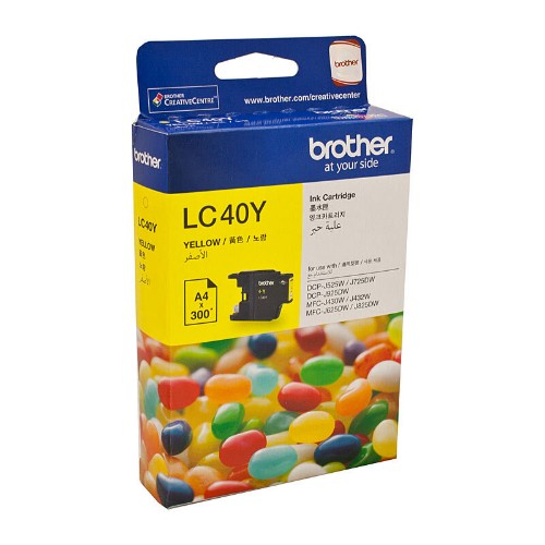 Brother LC40Y ink cartridge 1 pc(s) Original Yellow