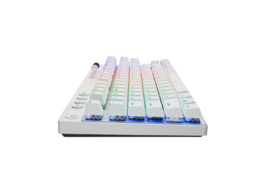 Logitech G 920-012149 keyboard Gaming RF Wireless + Bluetooth QWERTY English White