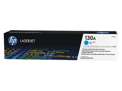 HP 130A Cyan Original LaserJet Toner Cartridge