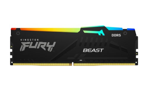 Kingston Technology FURY Beast 64GB 6000MT/s DDR5 CL36 DIMM (Kit of 2) RGB