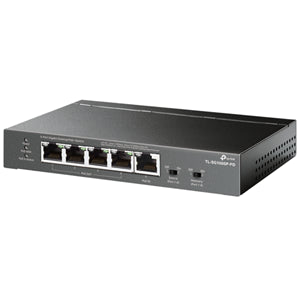 TP-Link TL-SG1005P-PD network switch Gigabit Ethernet (10/100/1000) Power over Ethernet (PoE) Black
