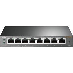 TP-Link TL-SG108PE network switch Managed L2 Gigabit Ethernet (10/100/1000) Power over Ethernet (PoE) Black