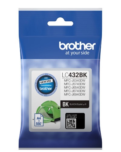 Brother LC432BK ink cartridge 1 pc(s) Original Black