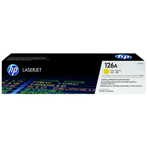 HP 126A Yellow Original LaserJet Toner Cartridge