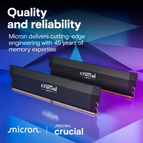 Crucial Pro CP2K32G60C40U5B memory module 64 GB 2 x 32 GB DDR5