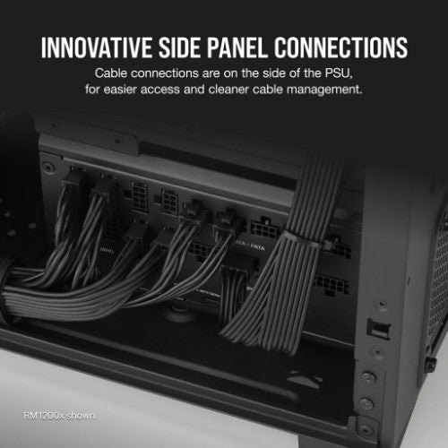 Corsair RM1000x SHIFT power supply unit 1000 W 24-pin ATX ATX Black