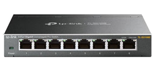 TP-Link TL-SG108E network switch Managed L2 Gigabit Ethernet (10/100/1000) Black