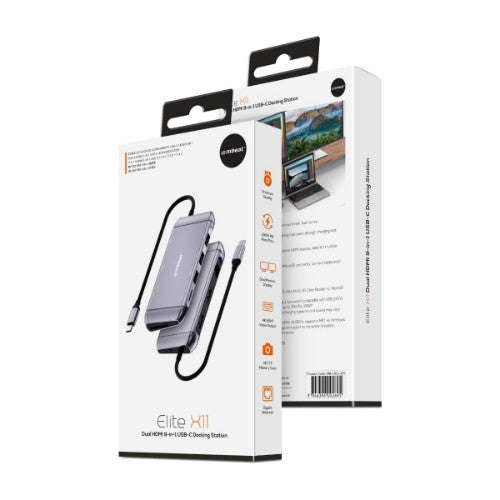MBeat Elite X11 Wired USB 3.2 Gen 1 (3.1 Gen 1) Type-C Stainless steel