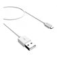 Verbatim 66579 USB cable 1 m USB 2.0 USB A Micro-USB B White