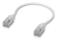 Ubiquiti UACC-Cable-Patch-EL-C6A-0.15M-W-24 networking cable Translucent, White Cat6a