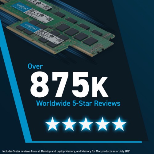 Crucial CT16G56C46S5 memory module 16 GB 1 x 16 GB DDR5 ECC