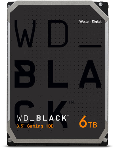 Western Digital WD_BLACK WD6004FZBX internal hard drive 6 TB 7200 RPM 256 MB 3.5" Serial ATA III