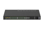 NETGEAR M4250-26G4XF-PoE+ Managed L2/L3 Gigabit Ethernet (10/100/1000) Power over Ethernet (PoE) 1U Black