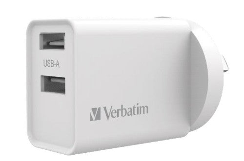 Verbatim 66593 mobile device charger Universal White AC Indoor