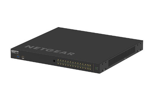 NETGEAR M4250-26G4F-PoE++ Managed L2/L3/L4 Gigabit Ethernet (10/100/1000) Power over Ethernet (PoE) 1U Black