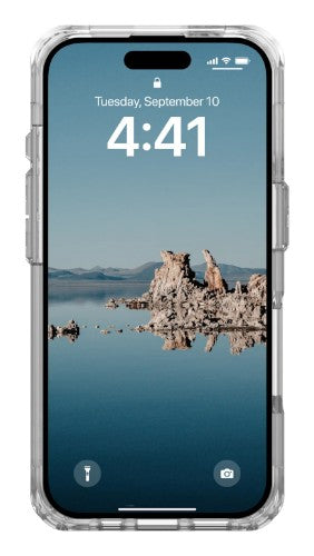 Urban Armor Gear 114482114333 mobile phone case 15.5 cm (6.1") Cover Silver