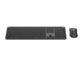 Logitech Signature Slim Combo MK950 keyboard Mouse included Office RF Wireless + Bluetooth QWERTY English Graphite