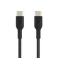 Belkin BoostCharge USB cable USB 2.0 0.15 m USB C Black