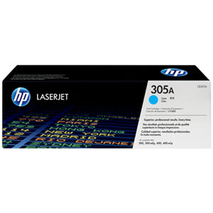 HP 305A Cyan Original LaserJet Toner Cartridge