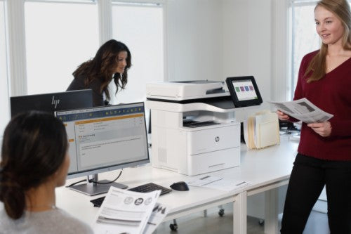 HP LaserJet Enterprise M528f Multifunction Black and white Printer, Ethernet Only; Copier, Scanner