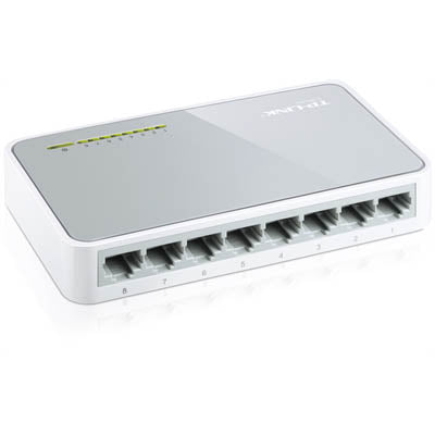 TP-Link TL-SF1008D network switch Unmanaged Fast Ethernet (10/100) White