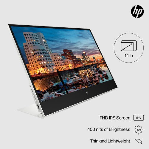 HP E-Series E14 G4 Portable Monitor