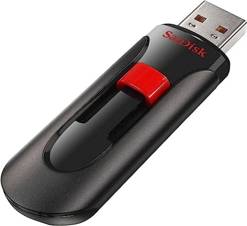SanDisk Cruzer Glide USB flash drive 64 GB USB Type-A 2.0 Black, Red