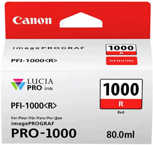 Canon PFI-1000R Red Ink Cartridge