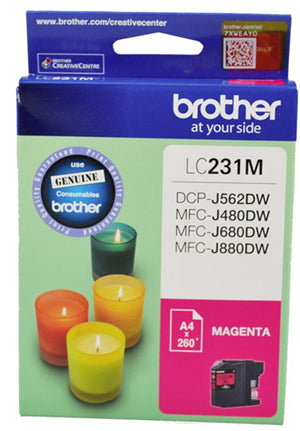 Brother LC231M ink cartridge 1 pc(s) Original Magenta