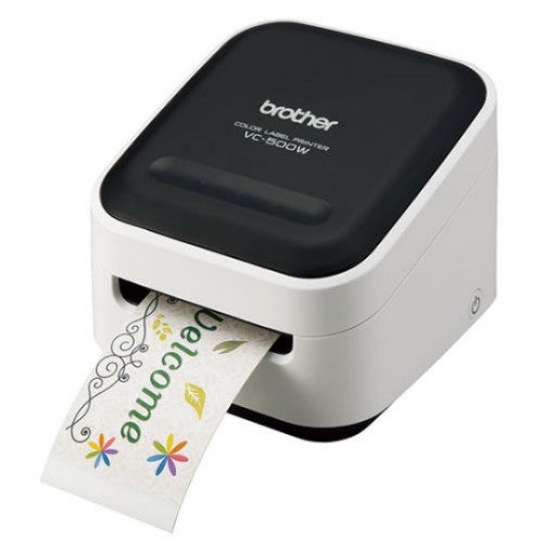 Brother VC-500W label printer ZINK (Zero-Ink) Colour 313 x 313 DPI 8 mm/sec CZ Wi-Fi