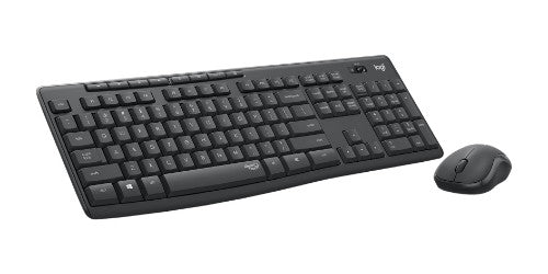 Logitech 920-009814 keyboard Mouse included Office RF Wireless English Graphite