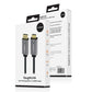 MBeat MB-XCB-DPHDM18 video cable adapter 1.8 m DisplayPort HDMI Grey