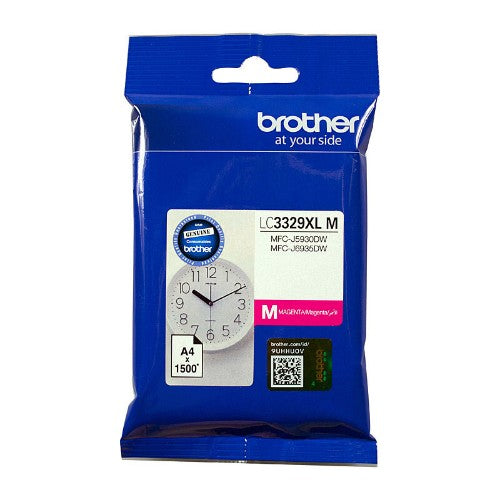 Brother LC3329XLM ink cartridge 1 pc(s) Original High (XL) Yield Magenta