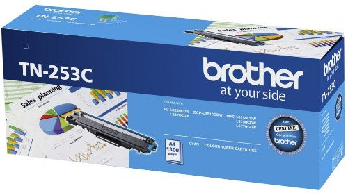 Brother TN-253C toner cartridge 1 pc(s) Original Cyan