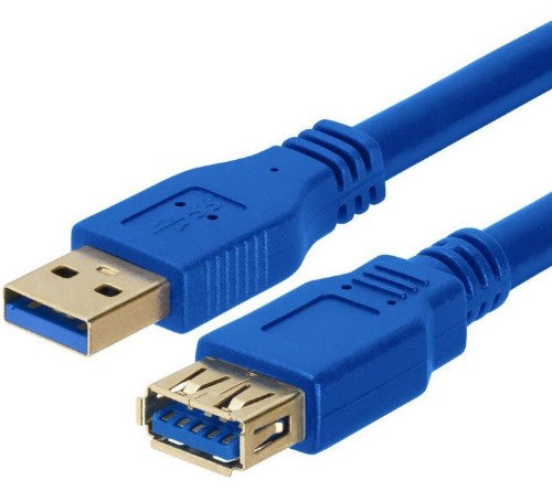 Astrotek 3m USB 3.0 A/A USB cable USB 3.2 Gen 1 (3.1 Gen 1) USB A Blue