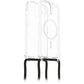 OtterBox React Series Necklace MagSafe for iPhone 15 with Strap, Clear