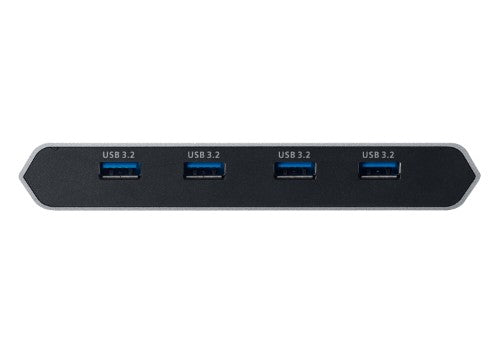 ATEN 2-Port 4K DisplayPort USB-C KVM Dock Switch with Power Pass-through