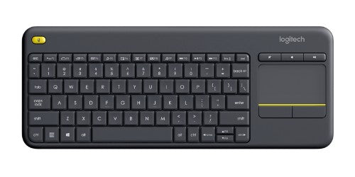 Logitech 920-007165 keyboard TV RF Wireless English Black