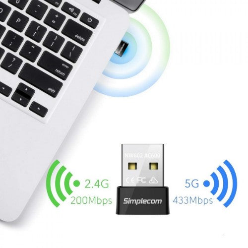 Simplecom NW602 network card WLAN 633 Mbit/s