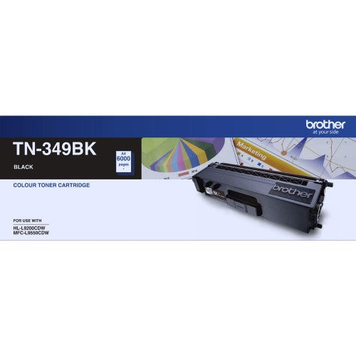 Brother TN-349BK toner cartridge 1 pc(s) Original Black