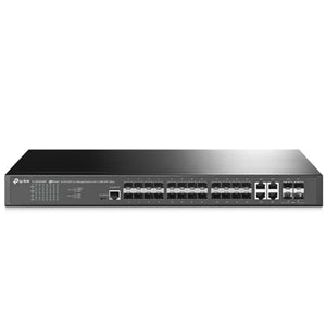 TP-Link Omada 24-Port SFP L2+ Managed Switch with 4 10GE SFP+ Slots